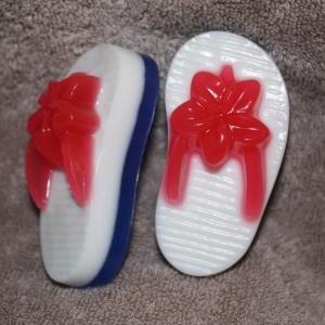 Red, White, And Blue Flip-flop Soaps