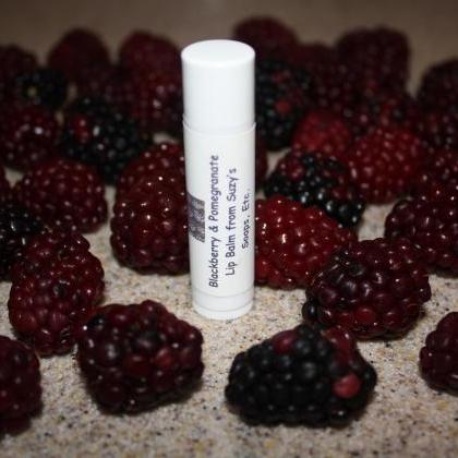 Blackberry & Pomegranate Lip Balm